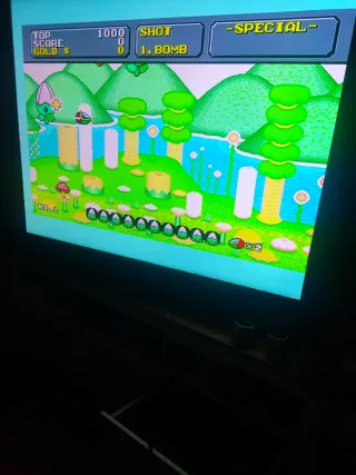 SUPER FANTASY ZONE Mega Drive PAL Completo