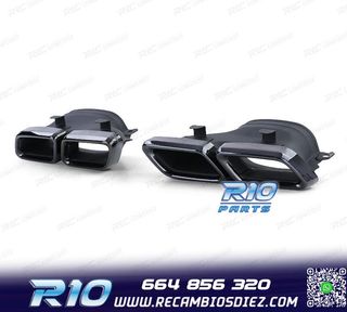 COLAS ESCAPE MERCEDES CLASE C W205 14-18 LOOK C63 AMG