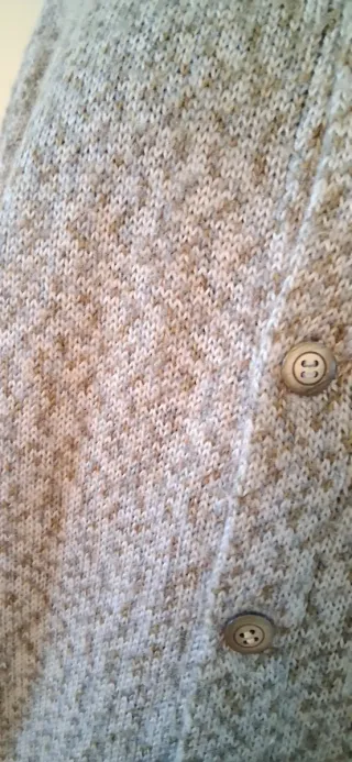 Cardigan vintage unisex grigio