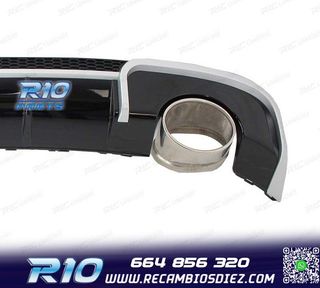 DIFUSOR AUDI A3 8V 12-16 LOOK RS + COLAS ESCAPE