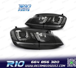 FAROS PARA VOLKSWAGEN VW GOLF 7 12-17 LOOK GTI LUZ DIURNA FO