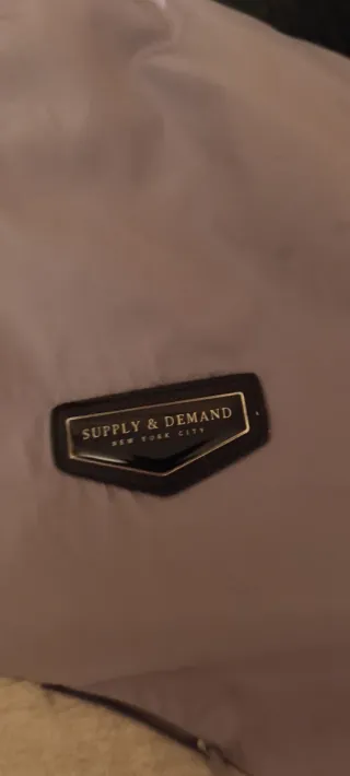 Supply & Demand Chaquetilla Gris Talla XL