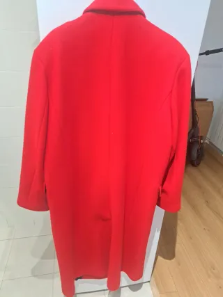 Abrigo Zara Lana Manteco Talla S