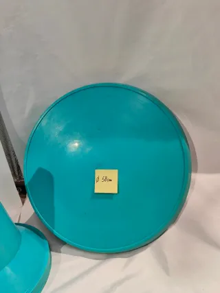 Tavolo da giardino in plastica verde Vintage anni '80/'90