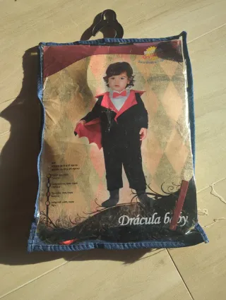 Disfraz Drácula 12-24 meses