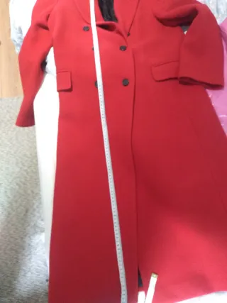 Abrigo Zara Lana Manteco Talla M