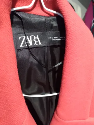 Abrigo Zara Lana Manteco