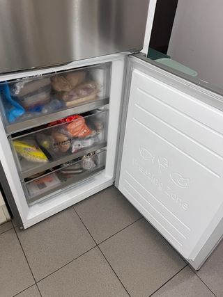 Nevera LG Combi Acero Inoxidable