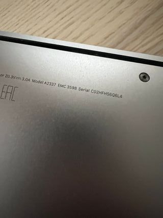 MacBook Air 13 M1 256GB 8GB RAM