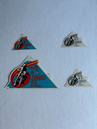 Lote pegatinas motociclismo