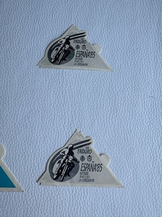 Lote pegatinas motociclismo