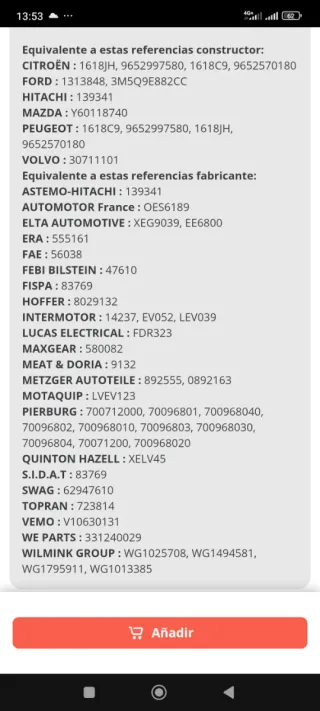 Sensor Presión Turbo Pierburg 7.00968.04.0