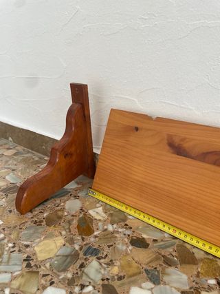 Estantería madera pino 90x20