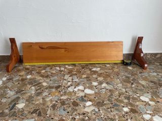 Estantería madera pino 90x20