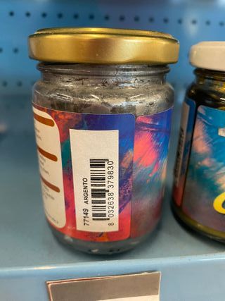 Colori acrilici Argento