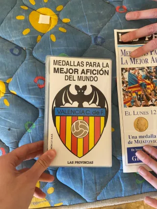 Medallas Valencia CF Mejor Afición