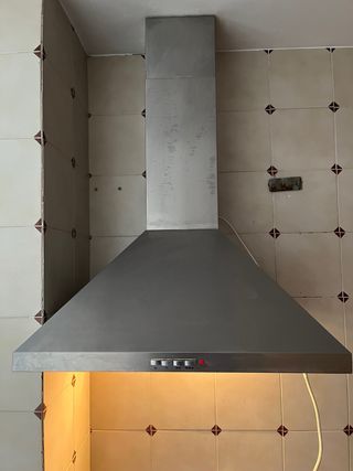 Campana extractora acero inoxidable