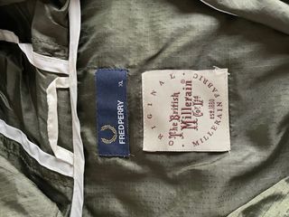 Chaqueta Fred Perry Hombre Talla XL Verde