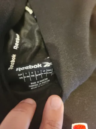 Sudadera Reebok Azul y Amarilla