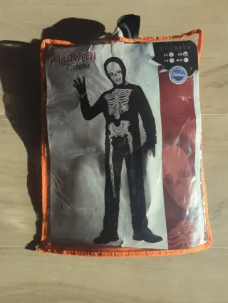 Disfraz Calavera Atosa Talla 5-6