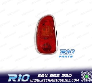 PILOTO IZQ PARA MINI COUNTRYMAN 10-16 ROJO