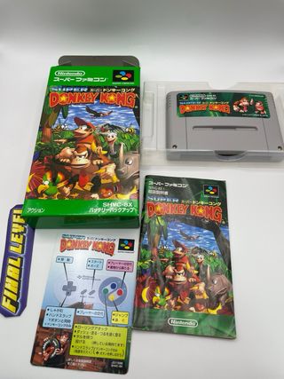 Super Donkey Kong Super Famicom Nintendo