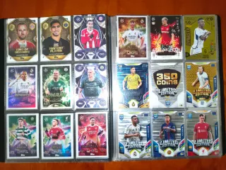 Cartas de fútbol especiales y limitadas