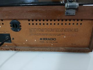 Giradischi Cassette Radio Irradio GSC-5