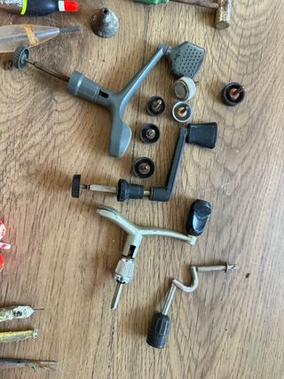 Lote de artículos de pesca