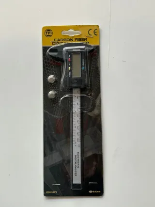 Calibrador Digital Fibra Carbono TPI