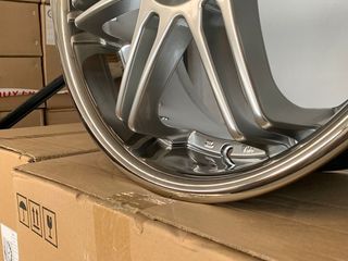 4 LLANTAS sato 7 SILVER 7.5x18 4x100 4x114.3 et38