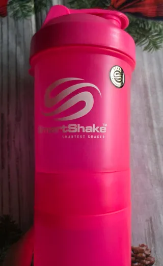 Shaker Rosa Fluo SmartShake