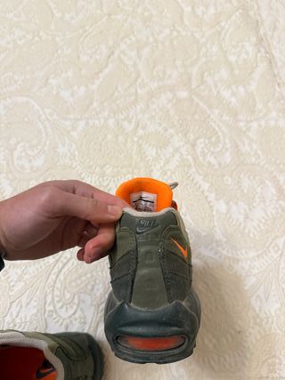 Zapatillas Nike Air Max 95 Gris Naranja