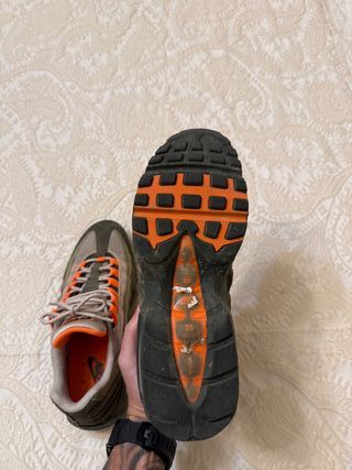 Zapatillas Nike Air Max 95 Gris Naranja