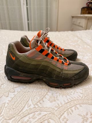 Zapatillas Nike Air Max 95 Gris Naranja
