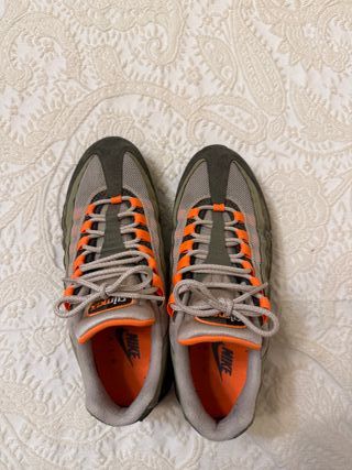 Zapatillas Nike Air Max 95 Gris Naranja
