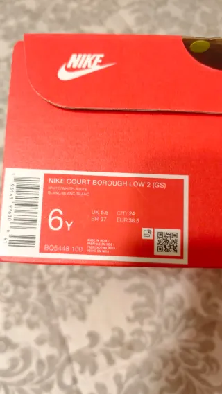 Nike Botines Azules y Blancos Nuevos