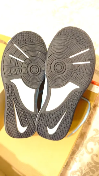 Nike Botines Azules y Blancos Nuevos