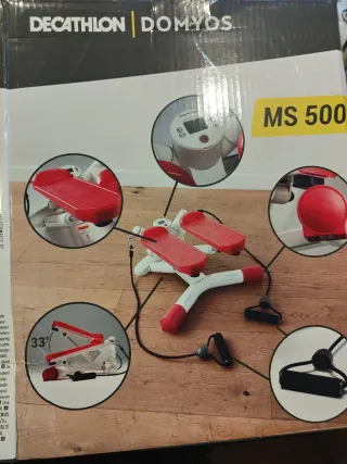 Stepper Domyos MS 500 con bandas elásticas