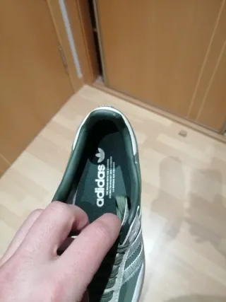 Zapatillas Adidas Samba Verde/Beige