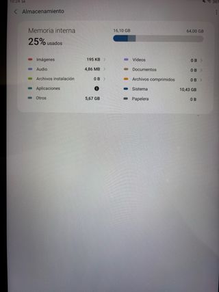 Samsung Galaxy Tab A 10.1 2019 Plata