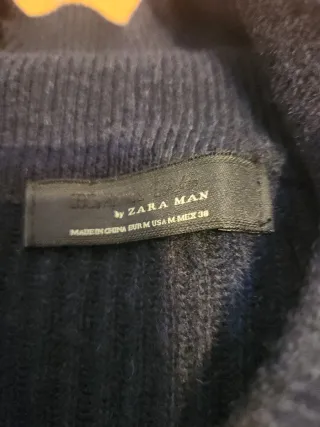 Chaqueta de cuadros azul y roja