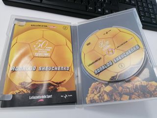DVD 50 Anni Pallone d'Oro Ronaldo Shevchenko