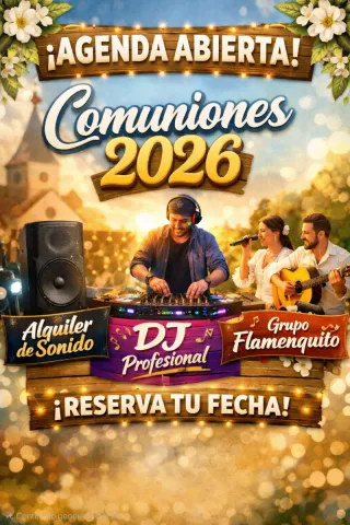 Comuniones 2026