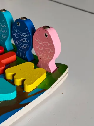 Puzzle Montessori Letras, Números y Figuras