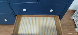 Cómoda Ikea Hemnes Azul
