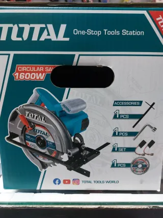 Sierra circular total profesional 1600w