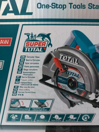 Sierra circular total profesional 1600w