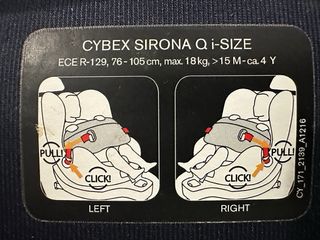 Silla Coche Cybex Sirona Platinum Giratoria