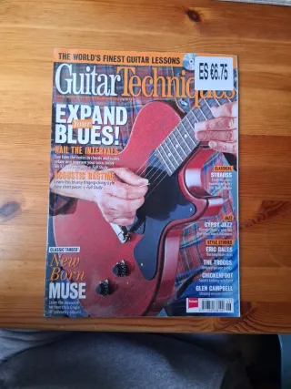 Guitar Techniques revista y cd junio 2015